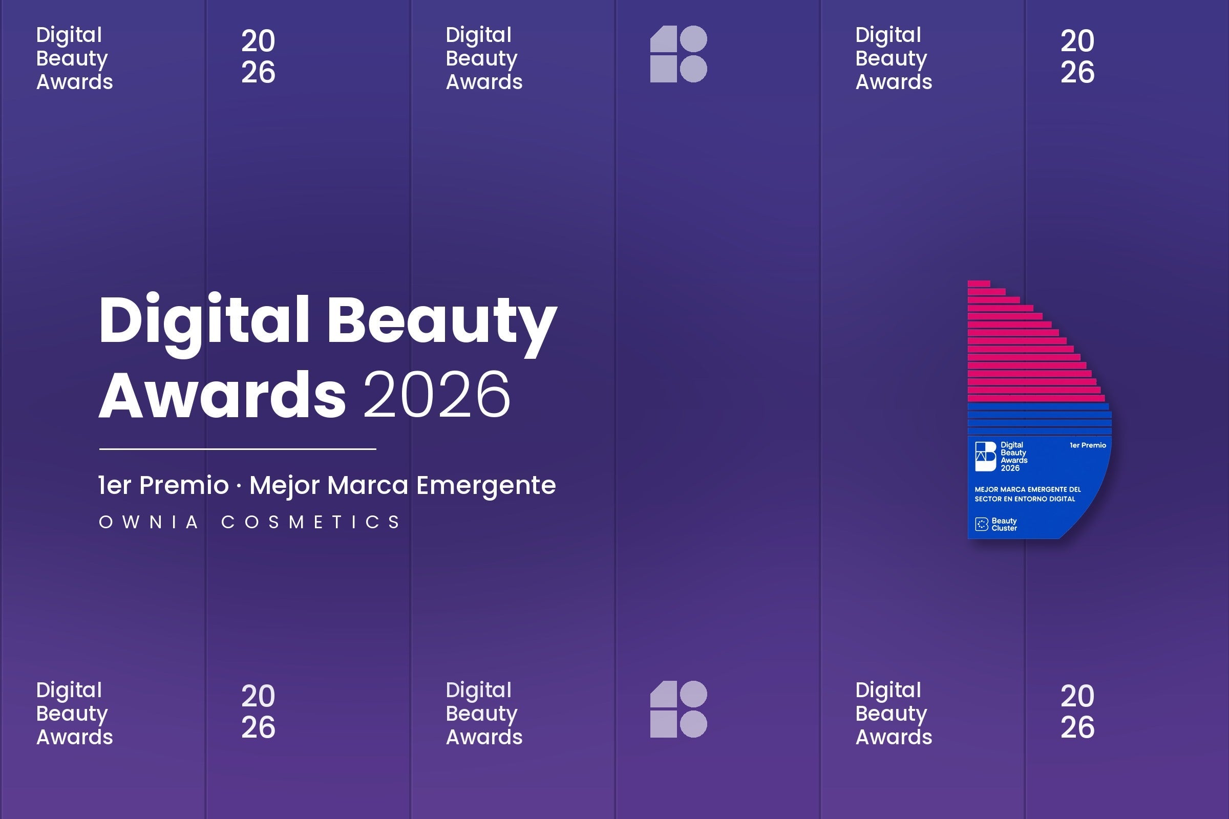 Ownia, Mejor Marca Emergente 2026 en los Digital Beauty Awards
